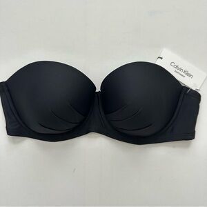 Calvin Klein Women's Molded Underwire Bikini Top Size L